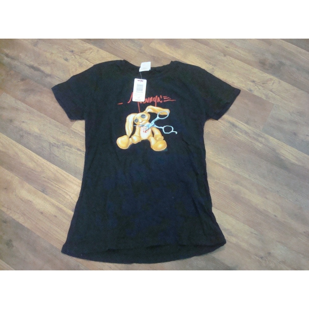 WOMENS MUDVAYNE 16X23 SCISSORS 2006 SHIRT 00S Y2K DEADSTOCK VINTAGE ST4